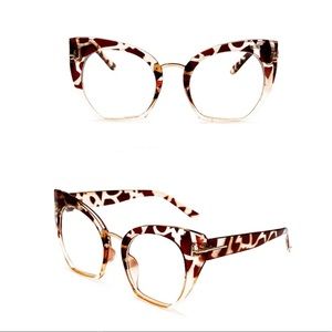SALE!!New INSP Vintage oversized cateye eyeglasses